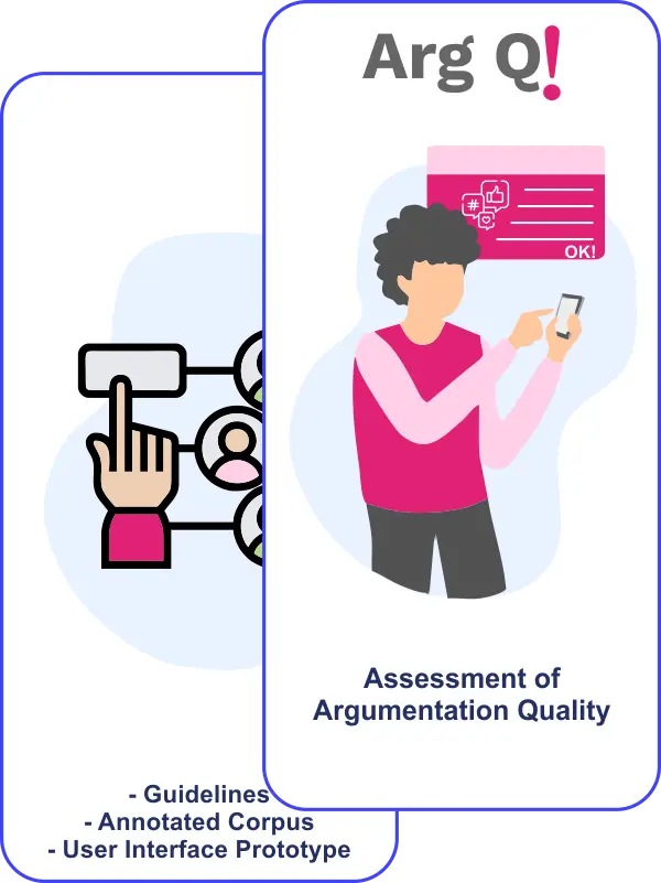 Illustration representing computational linguistics